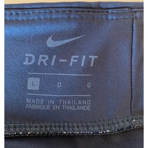 Nike golf skort pleated back size large dark blue - Picture 2 of 6